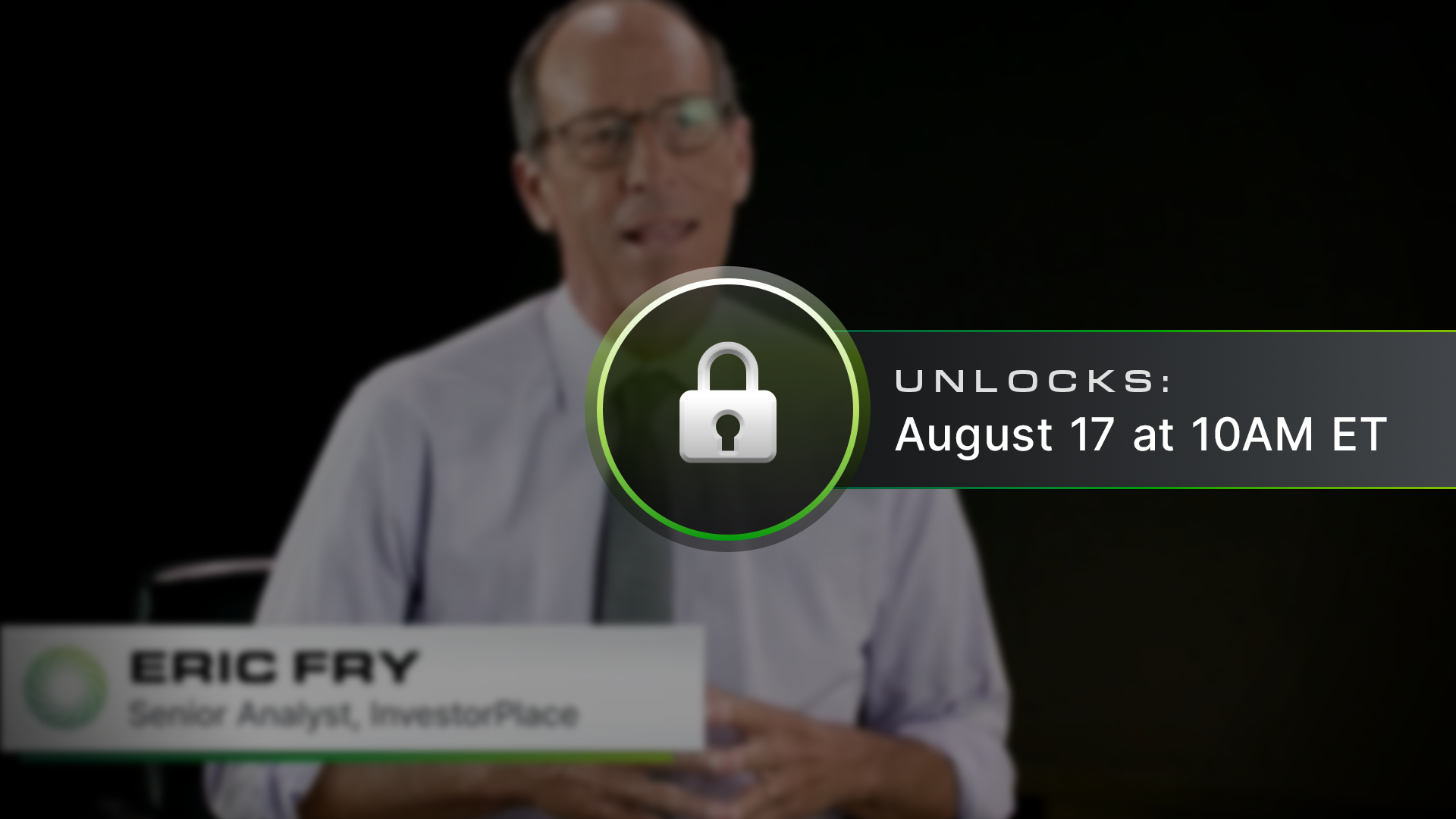 Video #1 unlocks August 16.